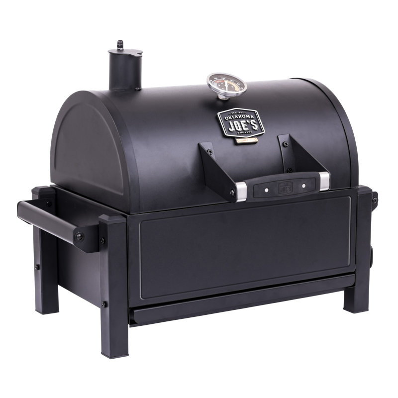 Oklahoma Joe's 22" Tabletop Barrel Charcoal Grill & Reviews Wayfair